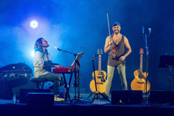 Concert d'Andrés Suárez al Parc del Fòrum de Barcelona 